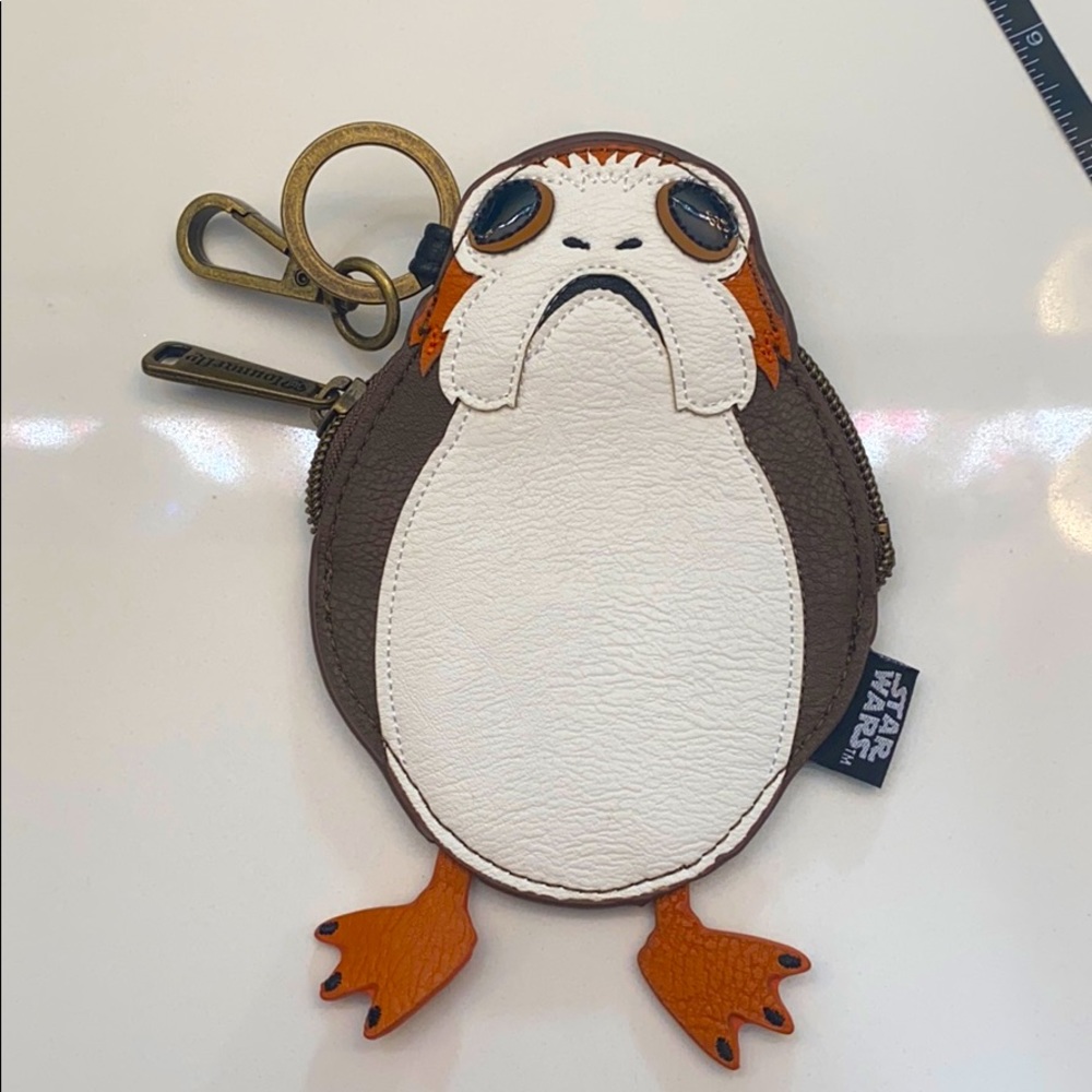 Disney Star Wars Loungefly Porg Coin purse